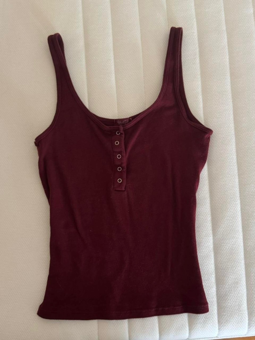 Brandy melville burgundy maroon tank